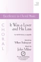 It Was a Lover and His Lass SATB choral sheet music cover